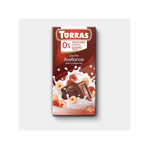 Chocolate Con Leche Y Avellanas Az Car G Torras