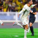 Cristiano Ronaldo anota 3 goles y Al Nassr queda de líder