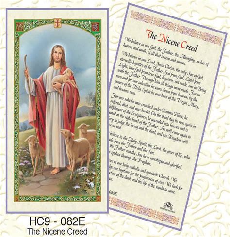 Nicene Creed - Prayer Card – Discount Catholic Store