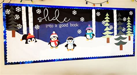 Winter Reading Bulletin Board | Reading bulletin boards, Bulletin, Middle school ela