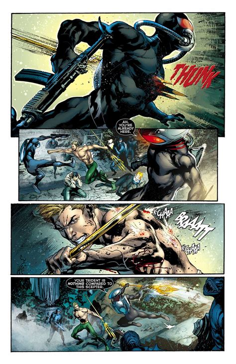 New 52 Battle Aquaman Vs Deathstroke Battles Comic Vine