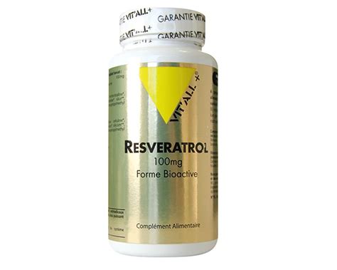 Resveratrol 100 Mg 60 Gélules Vitall