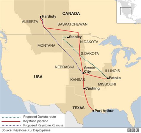 Nebraska Approves Keystone Xl Pipeline Bbc News