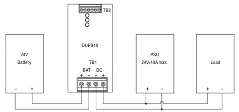 MEAN WELL DUPS40 DIN Rail Type Uninterruptible DC UPS Module Owner S Manual