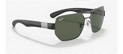 Óculos De Sol Masculino Ray ban Rb3672 004 71 60 Cor Cinza Armação