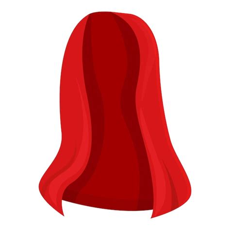 Premium Vector Kind Red Cloak Icon Cartoon Vector Cape Vampire Super Hero