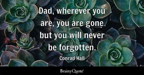 Dad Wherever You Are You Are Gone But You Will Never Be Forgotten