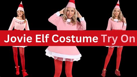 Jovie Elf Costume - YouTube