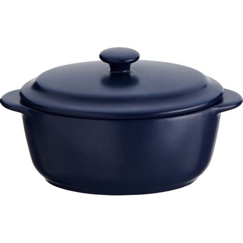 Wilko Blue Stoneware Oval Casserole Cm Compare Prices Where To