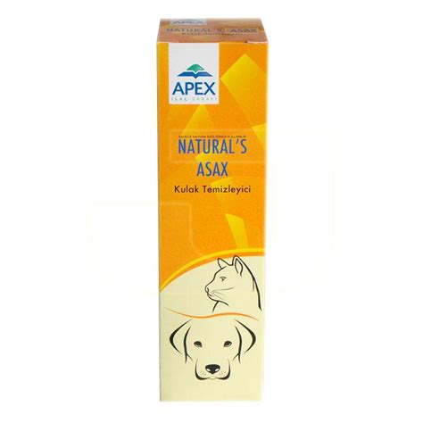 Apex Natural S Asax Kedi Ve K Pek In Kulak Temizleme Losyonu Ml