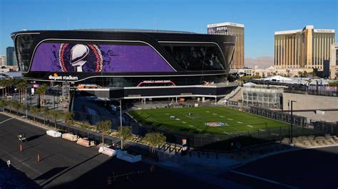 Allegiant Stadium field to be center stage at Super Bowl