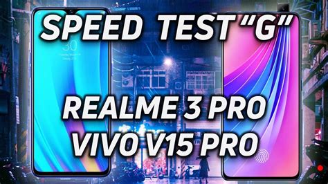 Speed Test G Realme Pro Vs Vivo V Pro Youtube