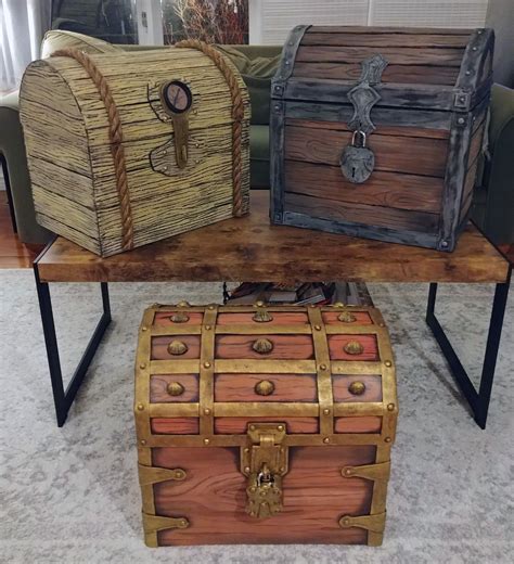 Diy Treasure Chest Cardboard | Home and Garden Reference