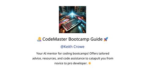 CodeMaster Bootcamp Guide GPTs Author Description Features And