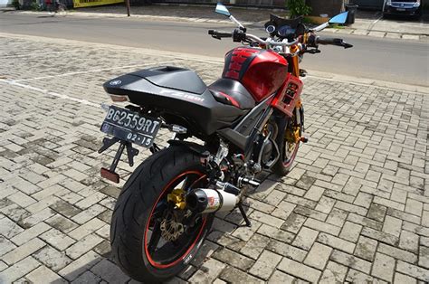 Vixion Simpel Minimalis Gahar Yamaha Vixion Modification