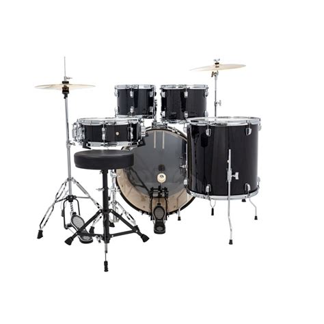 Ludwig Accent 22 Drive 5pc Drum Kit Black Sparkle At Gear4music