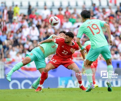 Lebanon Vs China Group A Asian Cup The Middle Frame Arab Stock