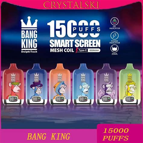 Cigarette électronique Jetable Bang King 15000 Bouffées Vape Vente en