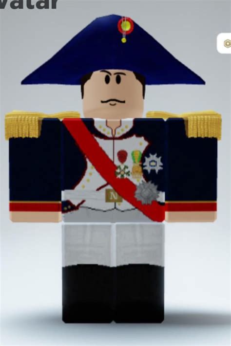 Napoleon Bonaparte Rrobloxavatarreview