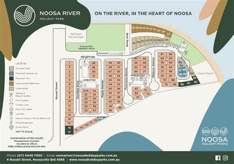 Noosa River Holiday Park Map - Camila Violante