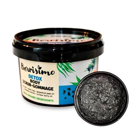 Gommage Corps D Tox Argile Raisin Et Baies Beauty Jar G Fais