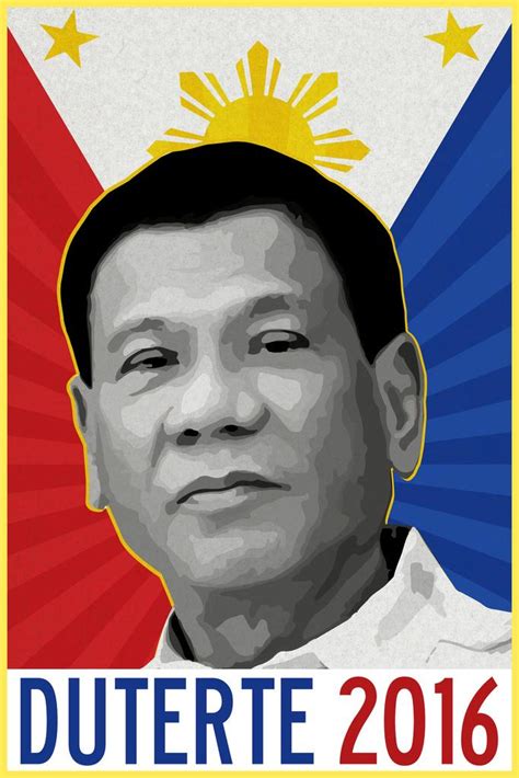 Rodrigo Duterte 2016 Campaign Cool Wall Decor Art Print | eBay