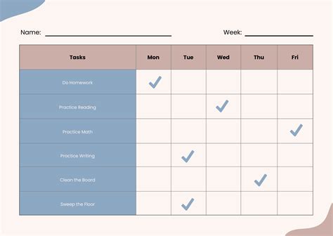 Responsibility Chart Template - Download in Word, Excel, PDF, Apple ...