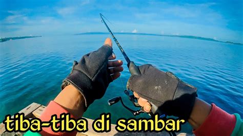 Casting Pinggiran Eksplore Tempat Mancing Di Pantai Sekitar Rumah