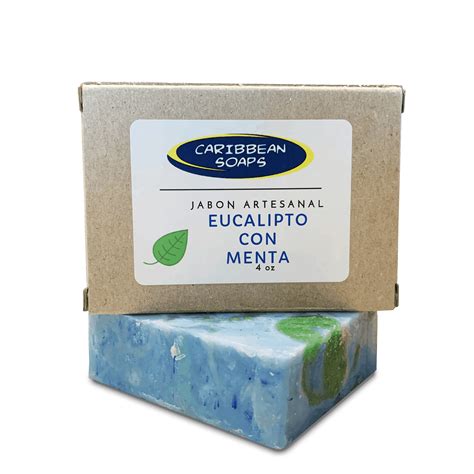 Eucalyptus And Peppermint Handmade Soap Caribbean Soaps