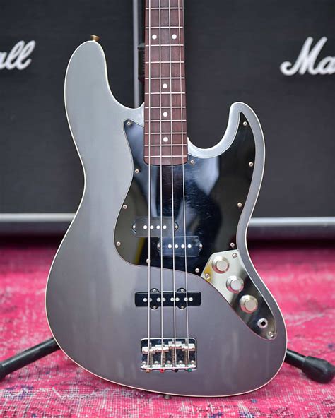 Fender Aerodyne Jazz Bass Seal Gray Crafted In Japan 2007 Reverb