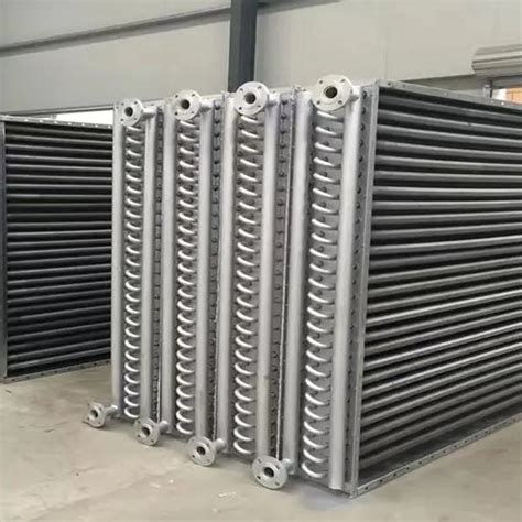 High Efficiency Stainless Steel Finned Tube Heat Exchanger For Dryer