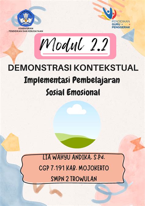 Demonstrasi Kontektual RPP PSE Modul 2 Matematika Kontekstual