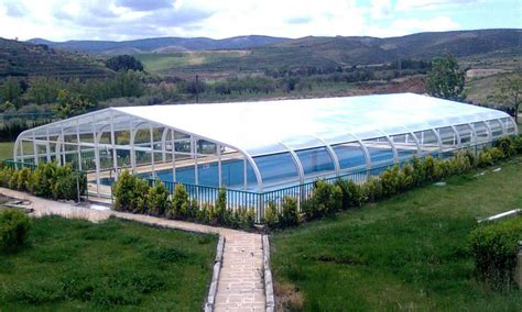 Cubierta Para Piscina Alta Abrisol Corredera Fija De Aluminio