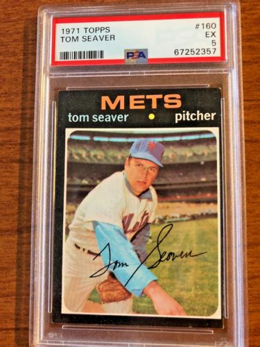 Topps Baseball Tom Seaver Hof Psa Ex Ebay