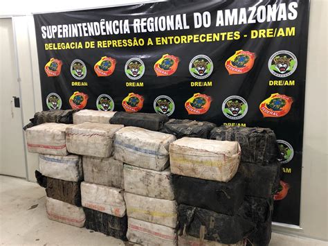 Pf Apreende 840 Kg De Cocaína Pura é A Maior Apreensão Do Tipo Na