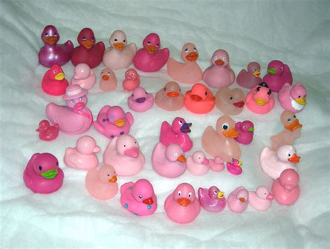 Pink Thing of The Day: Pink Rubber Ducks Collection | The Worley Gig