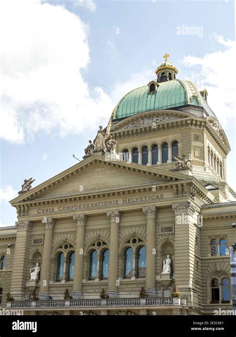 Federal Palace Of Switzerland Building Of Swiss Parliament In Swiss