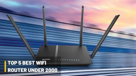 Top 5 Best WiFi Router In India Under 2000 Budget Tech Specs Mart