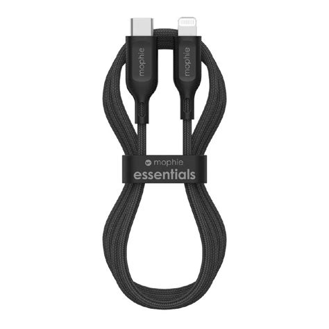 Mophie Usb C To Lightning 1m Cable Black Noel Leeming