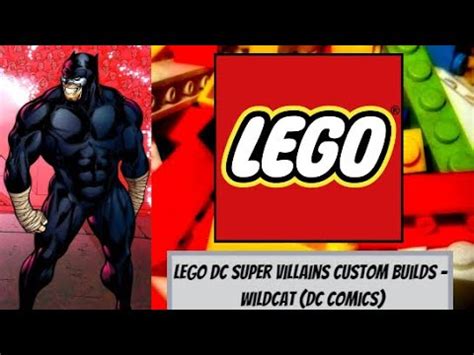 LEGO DC Super Villains Custom Builds Wildcat Ted Grant DC Comics