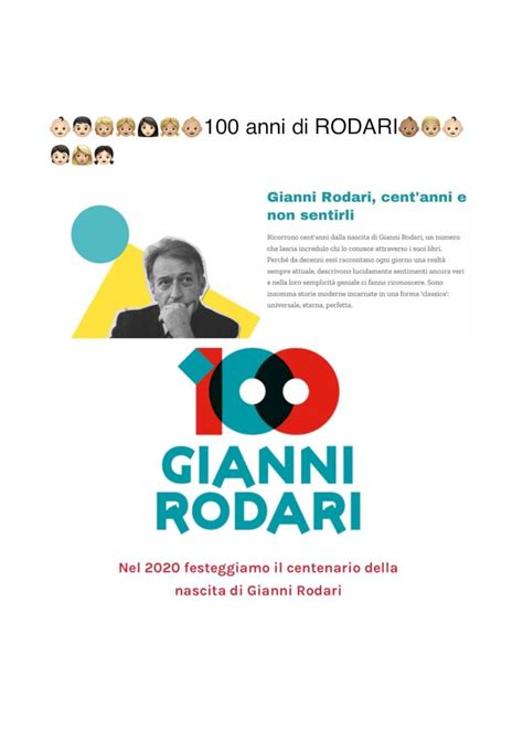 PDF 100 Anni Di RODARI 2020 4 30 Gianni Rodari Cent