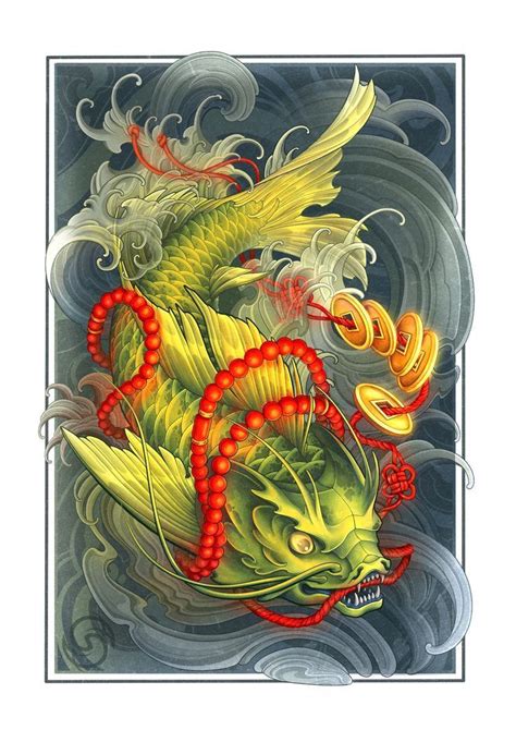 Pin by Thiệu Tatoo on Cá chép Koi dragon tattoo Dragon tattoo sketch