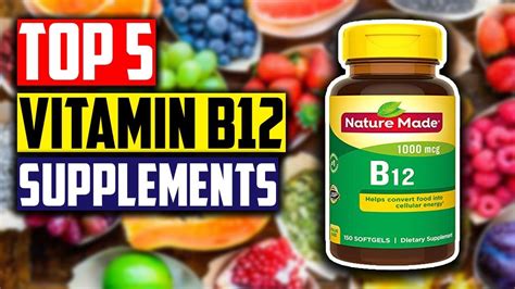 Best Vitamin B12 Supplements: Top 5 Best B12 Methylcobalamin ...