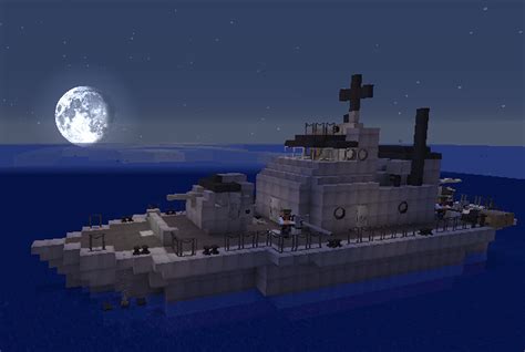 USS Asheville PGM-84 (Movecraft/Navycraft) Gunship Minecraft Map