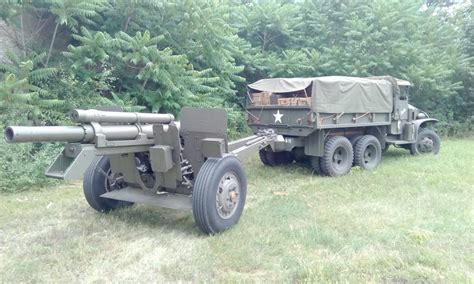 Cckw W M A Mm Howitzer Ready For Vienna Parade Us Army Vehicles