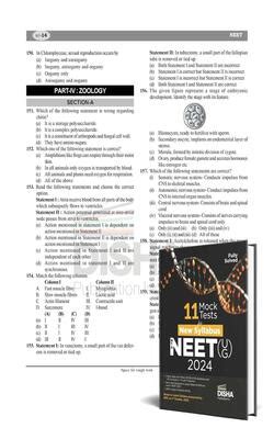 Buy 11 Mock Test For New Syllabus NTA NEET UG 2024 As Per NMC