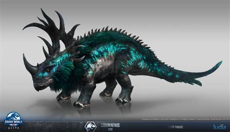 ArtStation - Jurassic World Alive - Ceramagnus Boss, Claire Sanchez ...