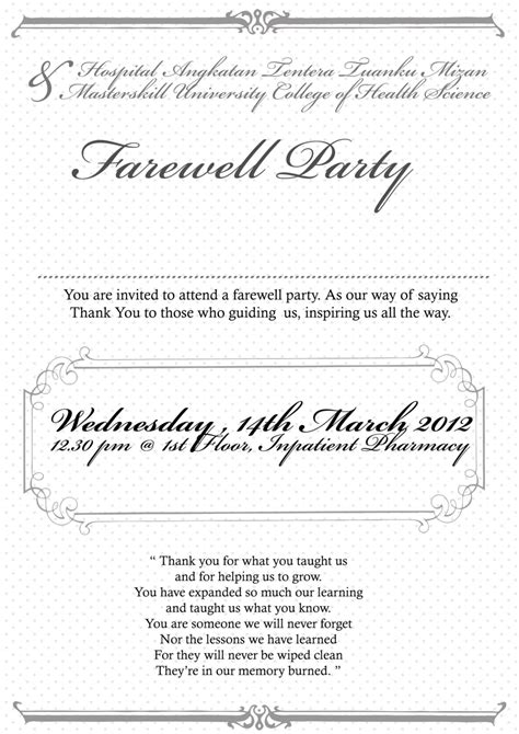 Free Farewell Invitation Templates 31 Best Ideas About With Farewell Certificate Template