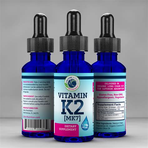 Vitamin K2 Mk7 Calton Nutrition Store