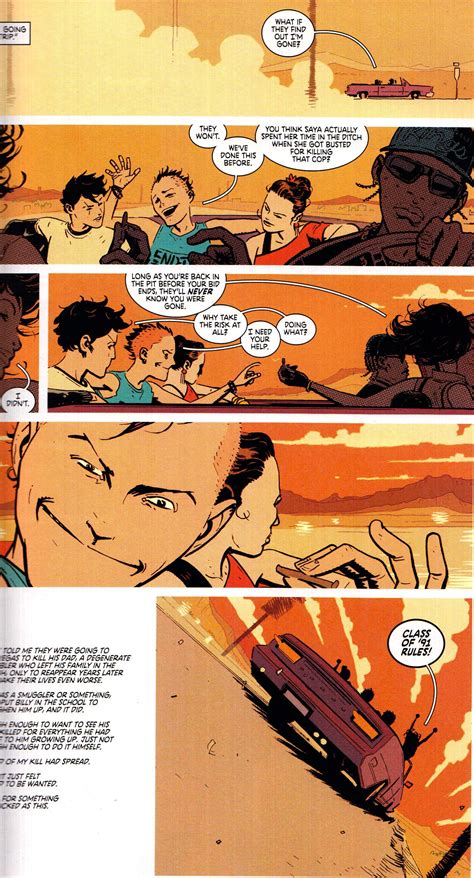 Deadly Class Comic Book Layout Class Comics Comic Books